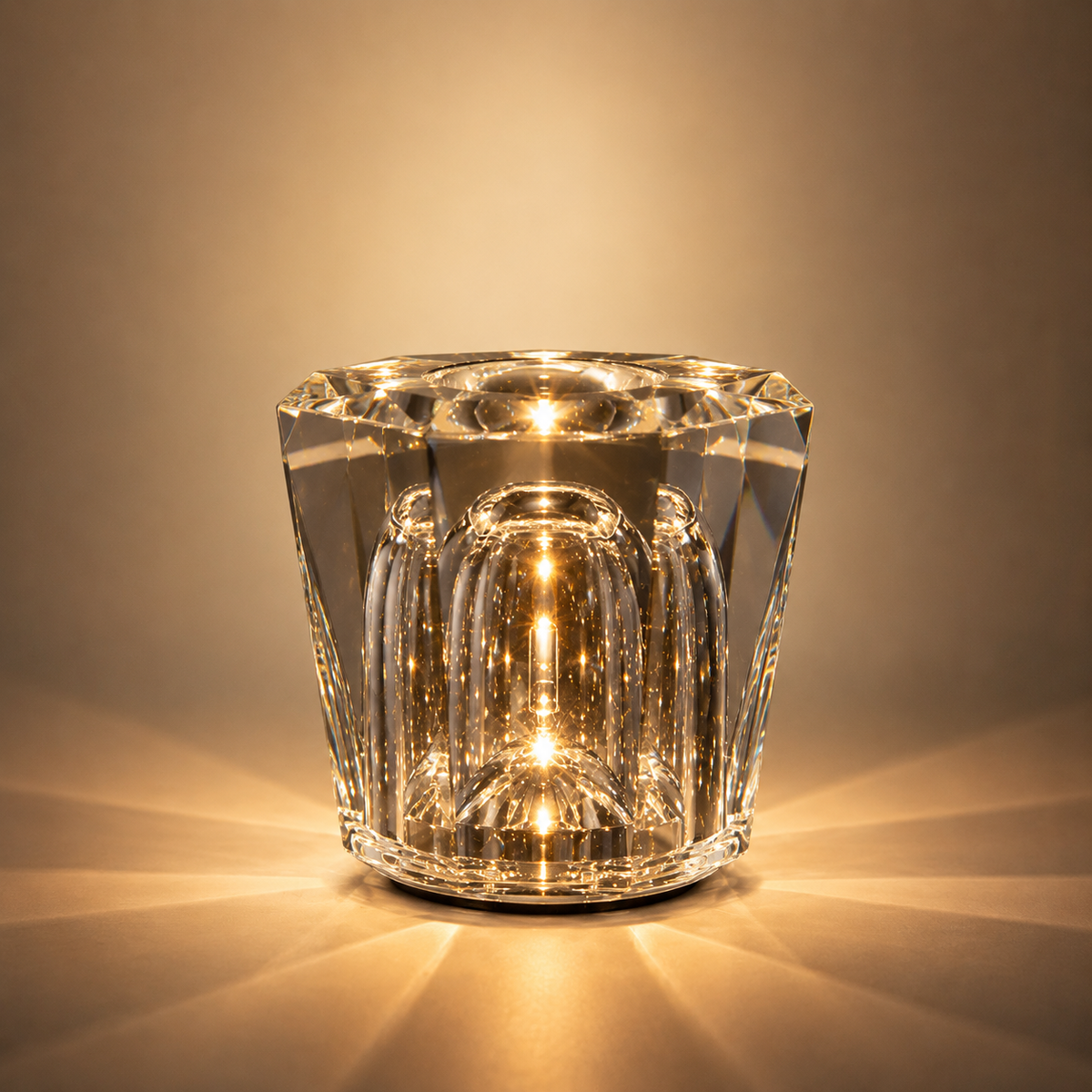 Lampe Gemme en Cristal