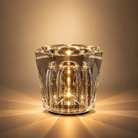 Lampe Gemme en Cristal