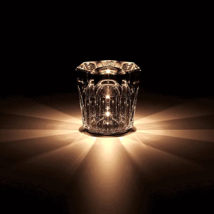 Lampe Gemme en Cristal
