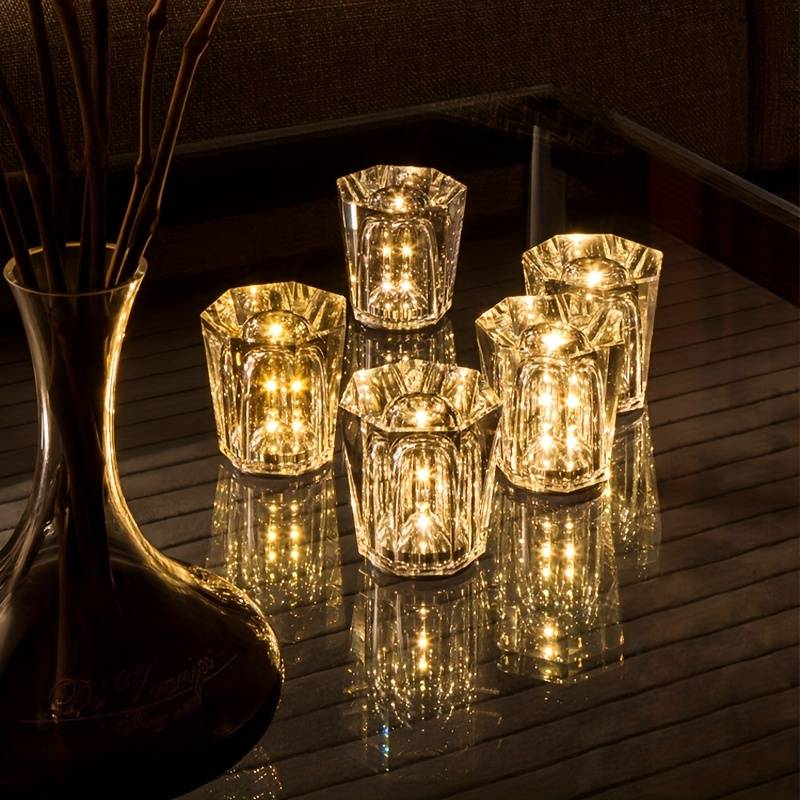 Lampe Gemme en Cristal