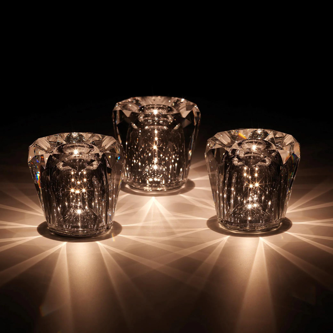 Lampe Gemme en Cristal