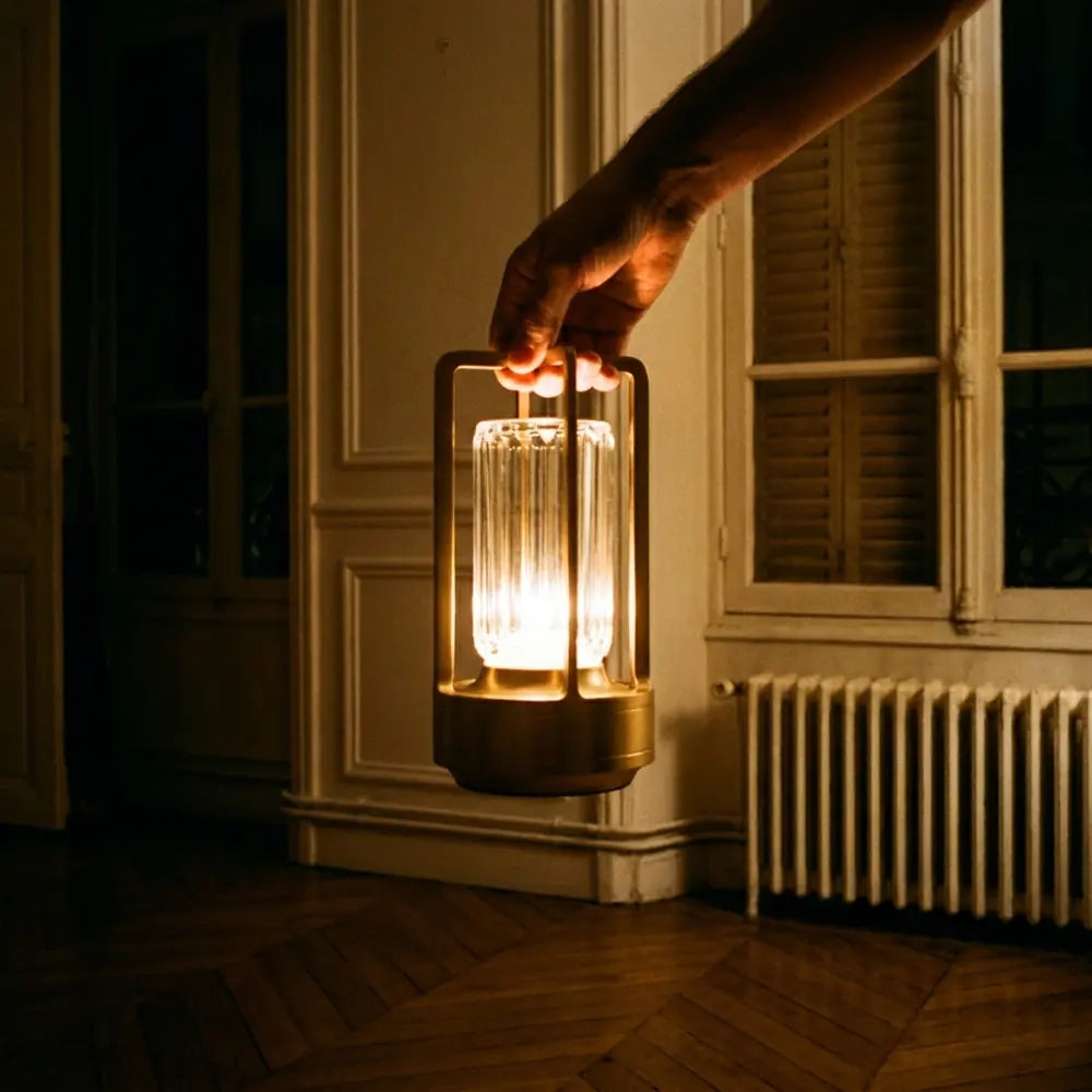 Lanterne Cristal sans fil Lueurine